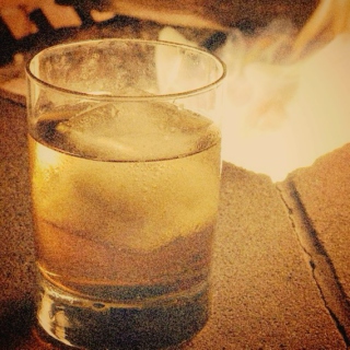 Smooth whisky & crackling fire